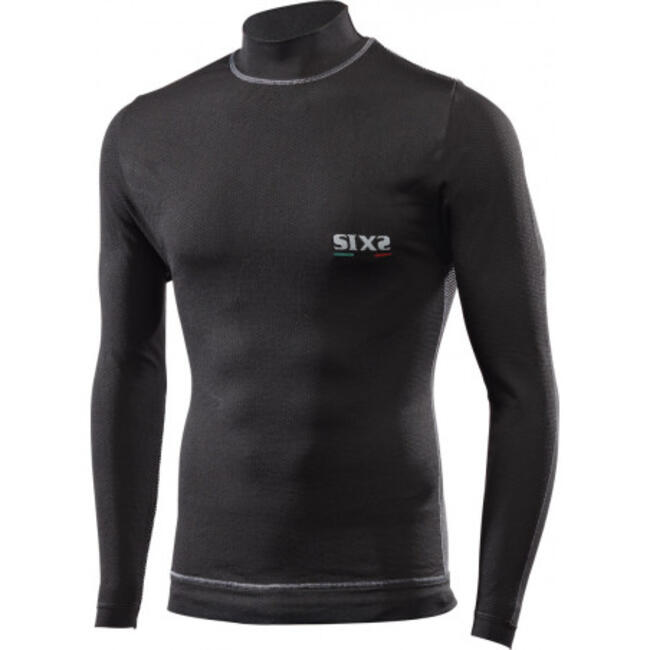 Six2 Maglia Termica Moto Black Carbon Unisex